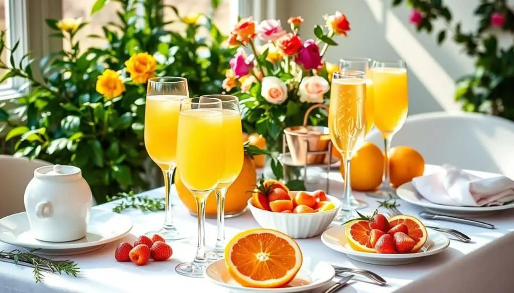perfect occasions for brunch drinks with Virgin Mimosa Mocktails