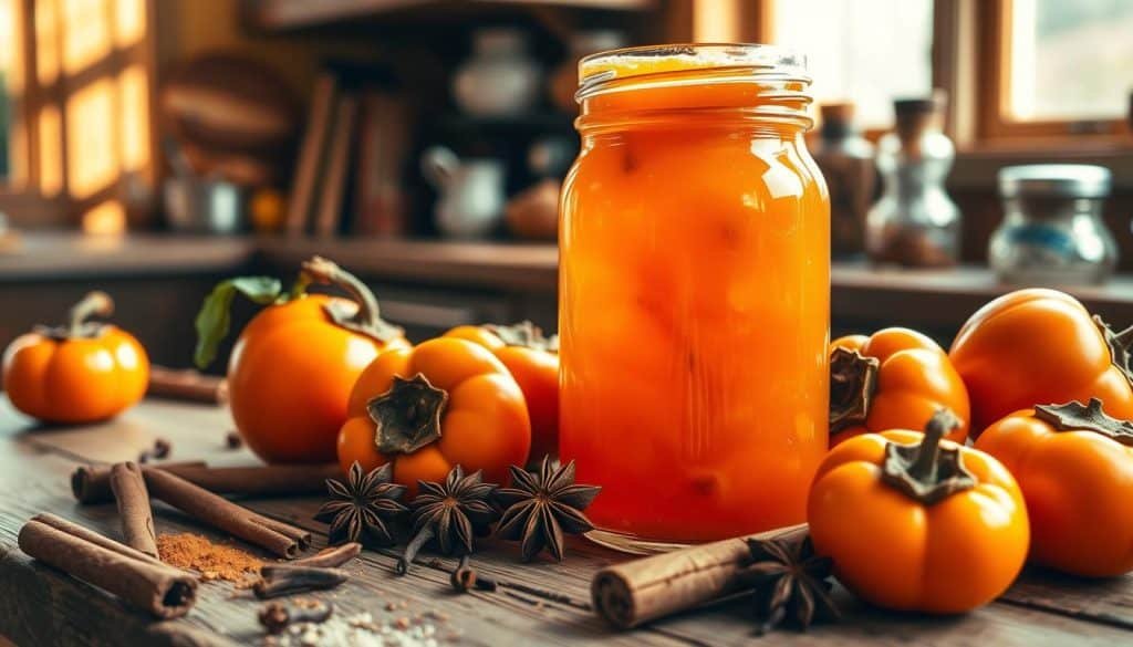 persimmon syrup recipe