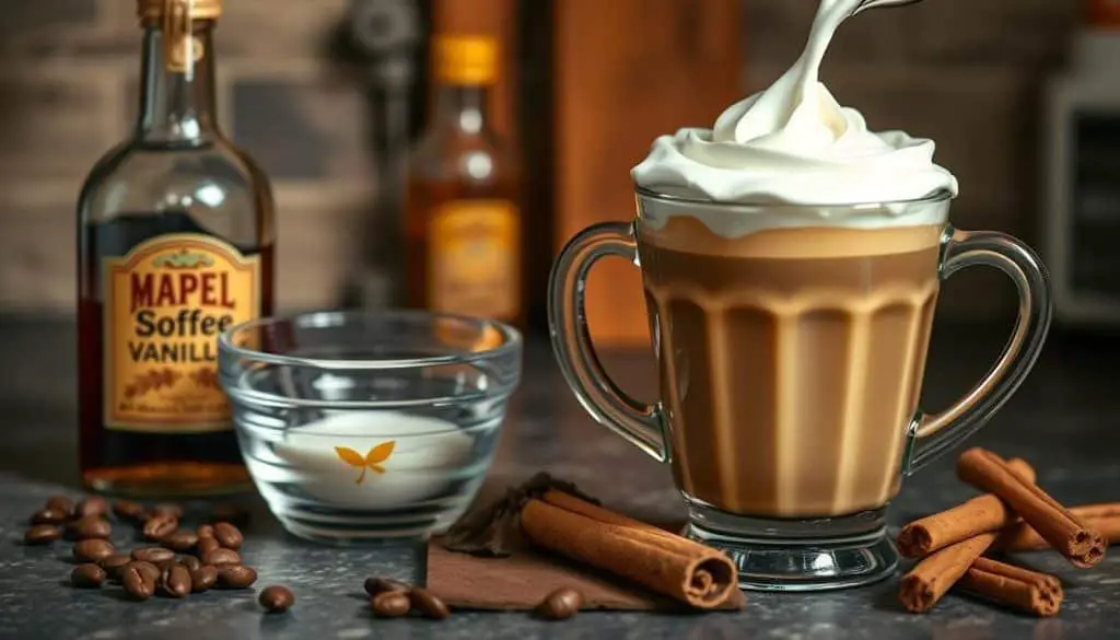 preparation steps for coffee-inspired drinks