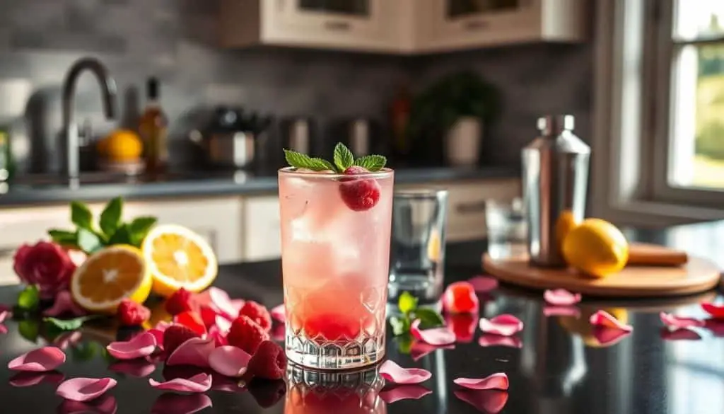 prepare Blushing Bride Mocktail