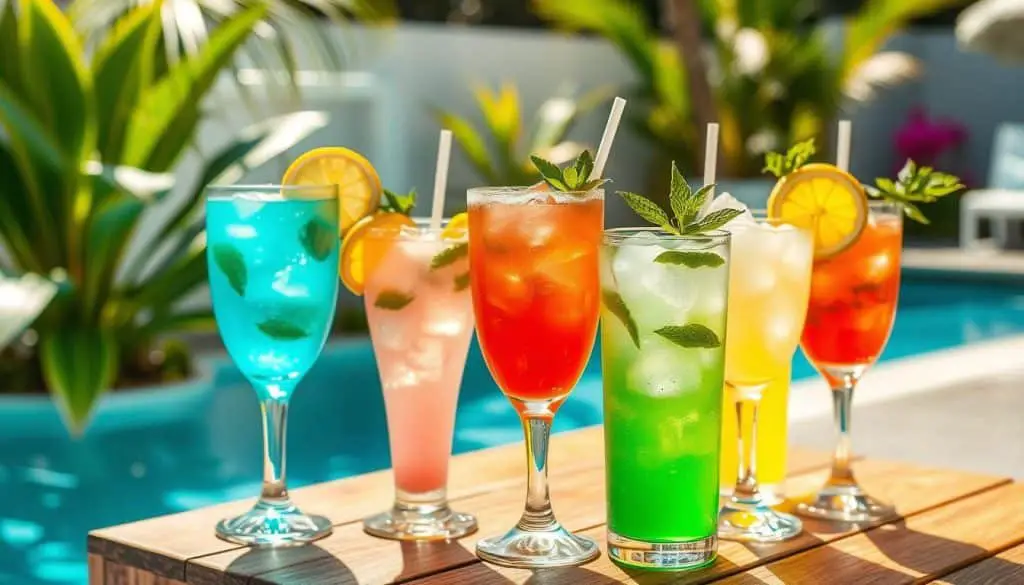 refreshing mocktails