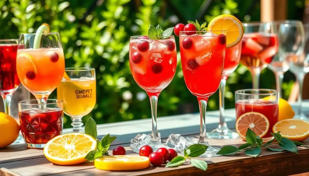 refreshing mocktails