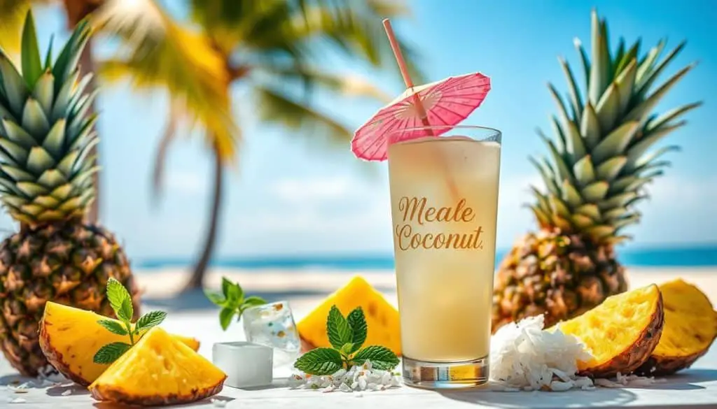refreshing tropical drinks