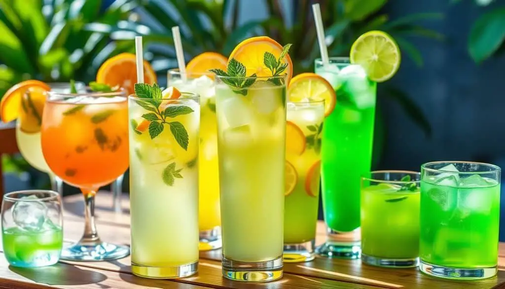 refreshing variations of citrus mocktails