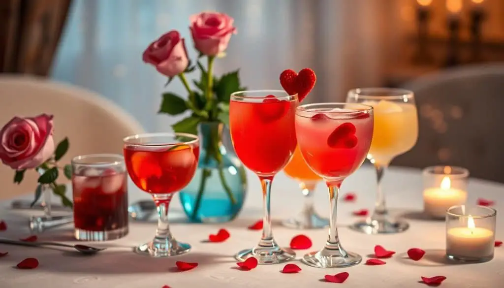 romance-themed drinks