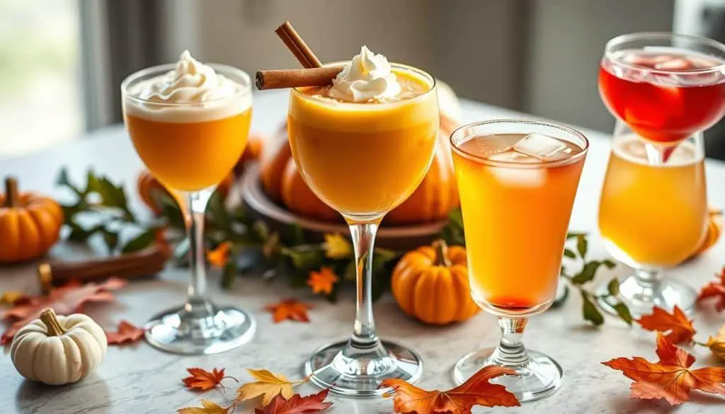 seasonal mocktails