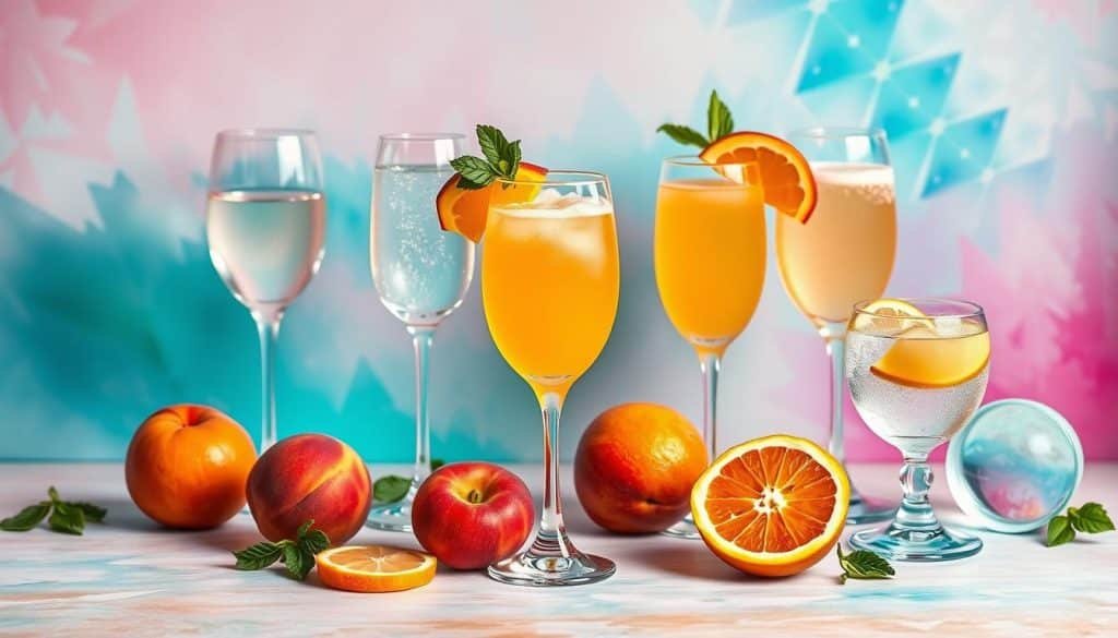 substitutes for Virgin Bellini ingredients