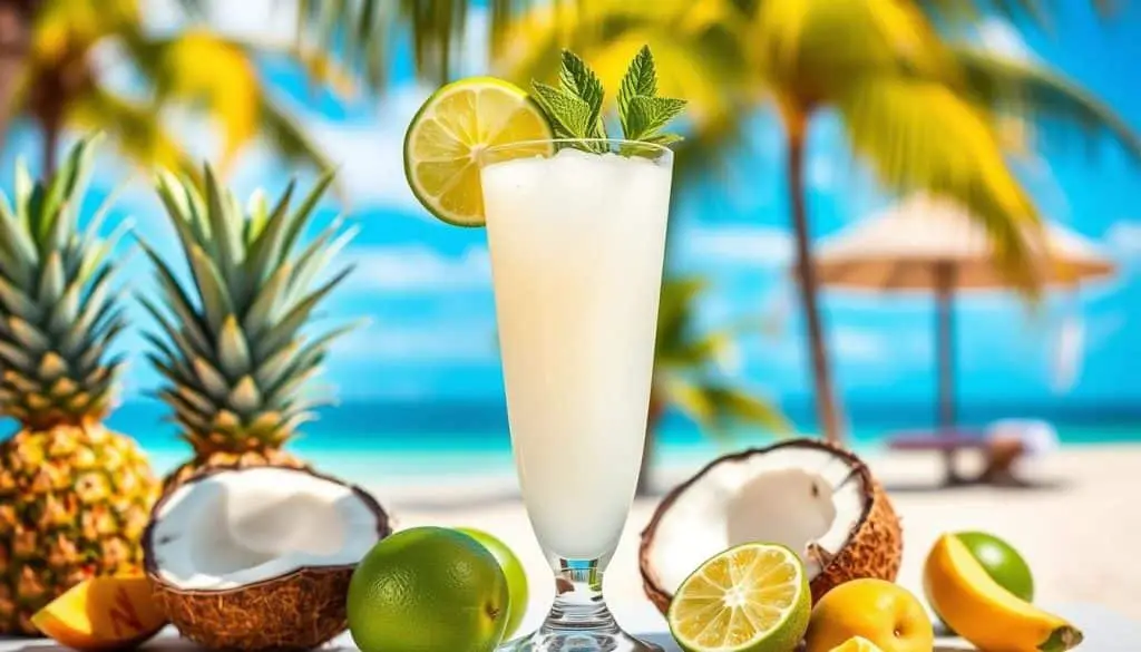 tropical drinks