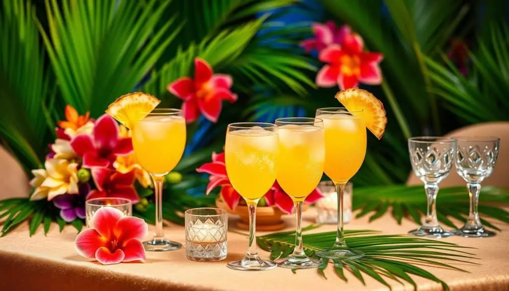 tropical drinks for events