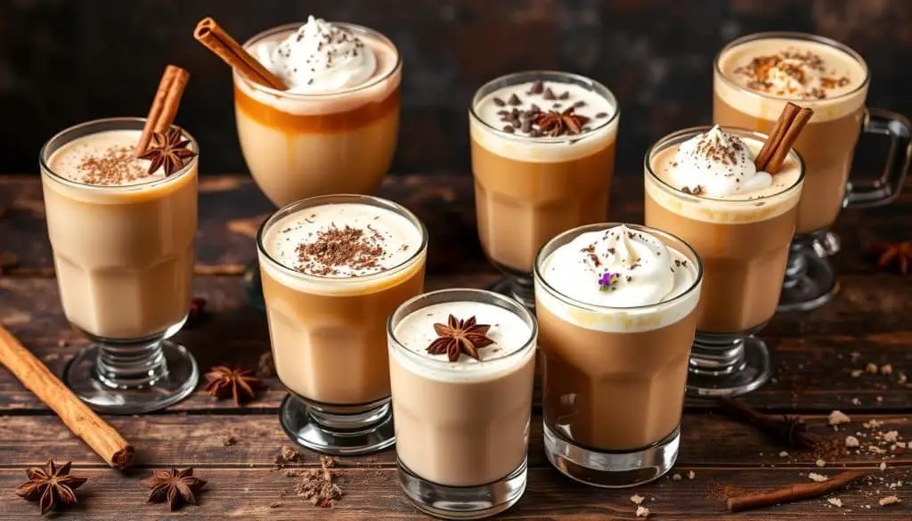 variations of Spiced Chai Latte Mocktail