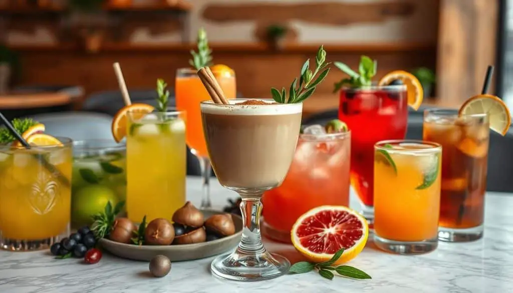 vegan mocktails