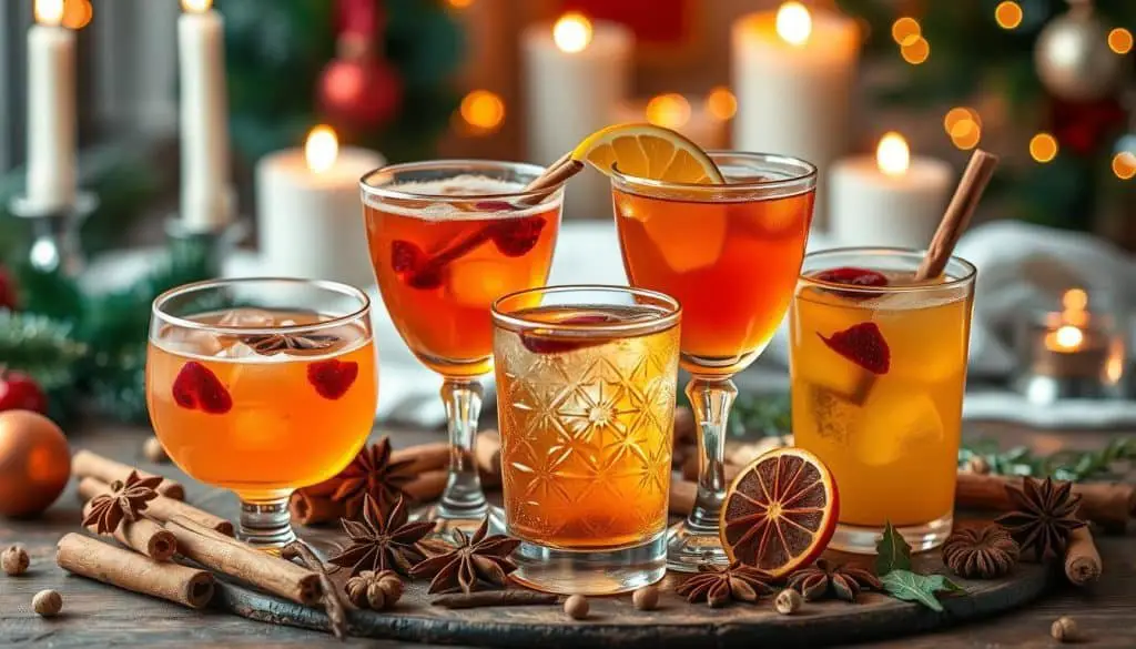 warm spiced mocktail recipes