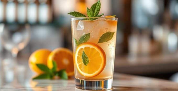 40-Carat Sparkling Spritz Mocktail