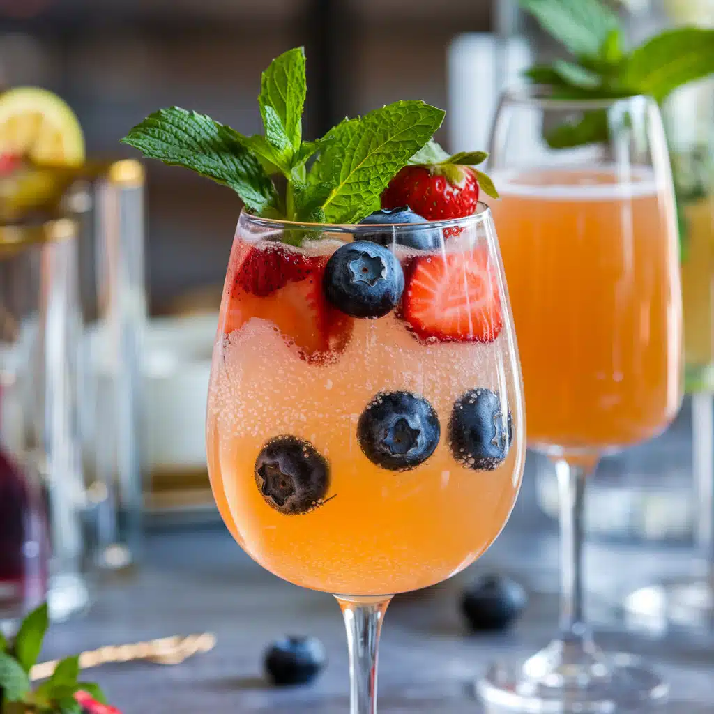 40-Carat Sparkling Spritz Mocktail