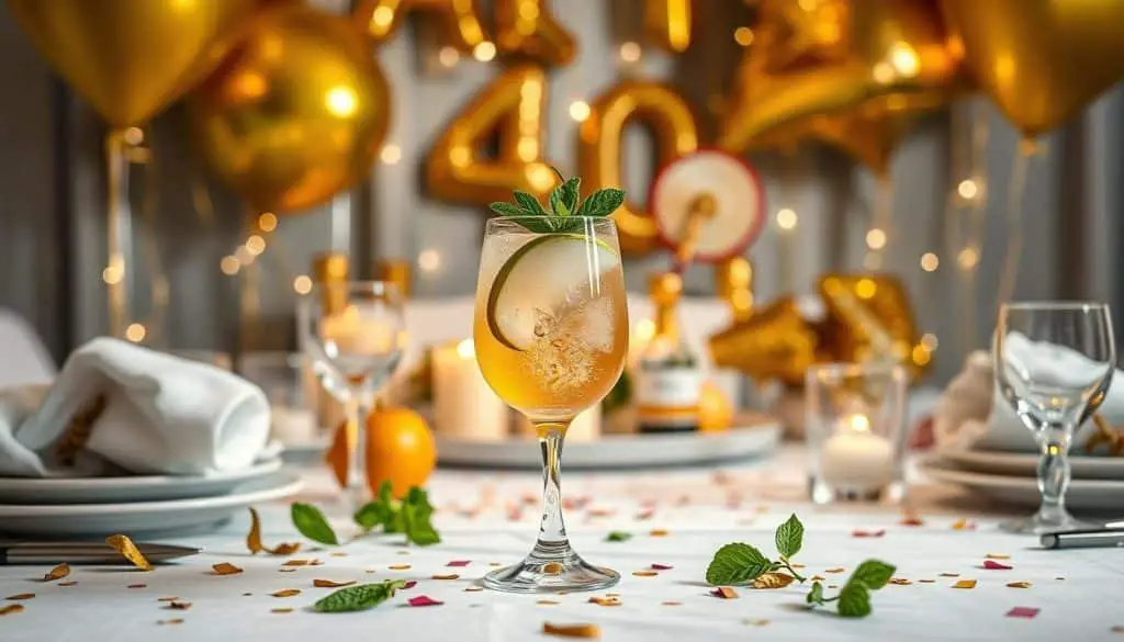 Aged to Perfection Apple Fizz Mocktail