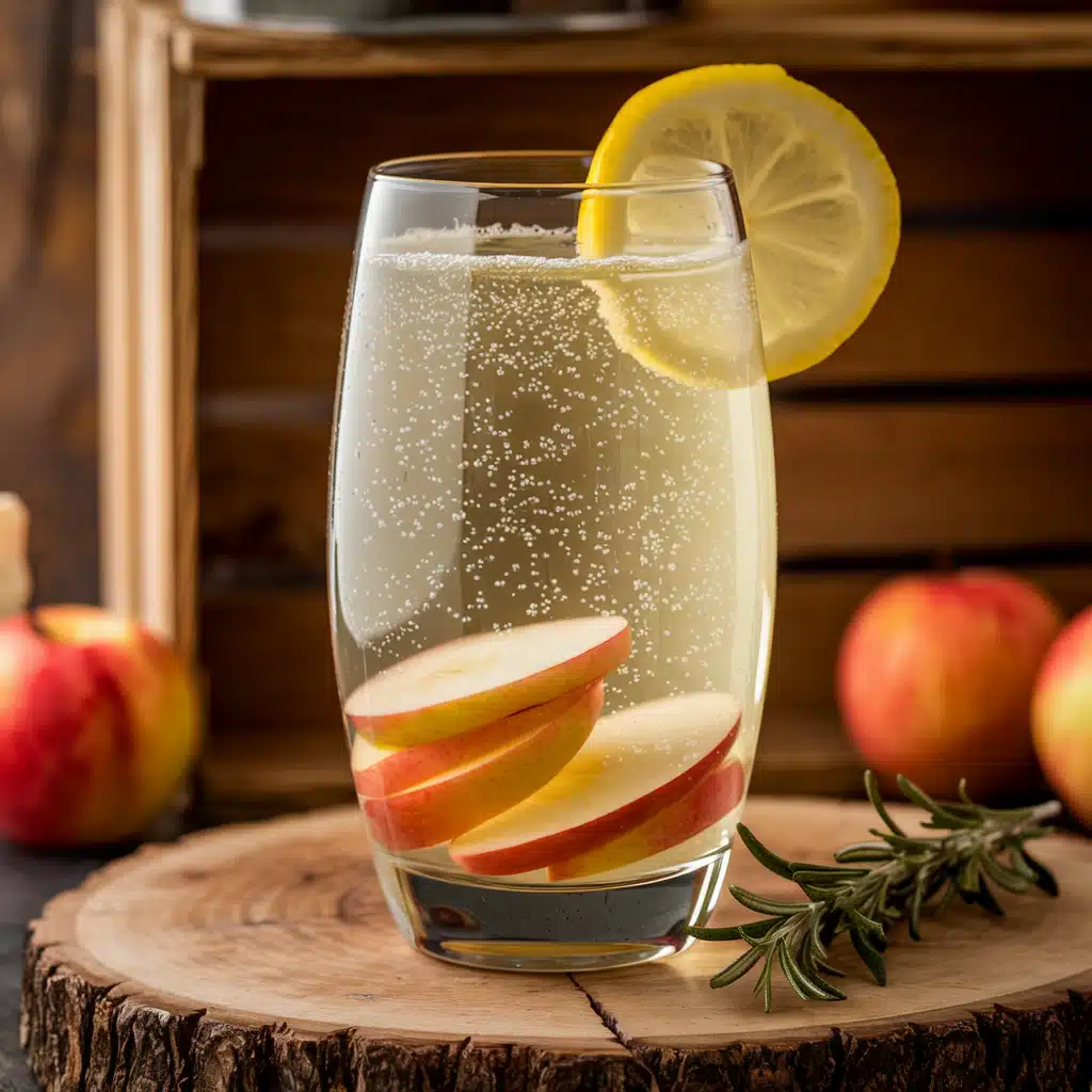 Aged to Perfection Apple Fizz Mocktail 