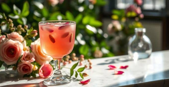 Almond Rose Mocktail