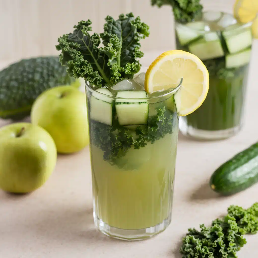Apple Kale Mocktail