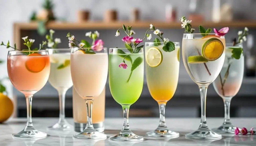Baby's Breath Mocktail variations