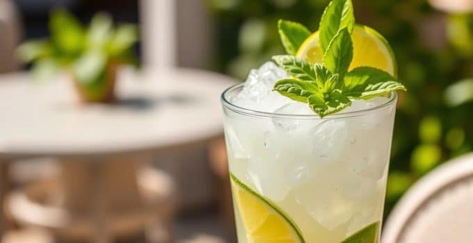 Basil Lime Mocktail