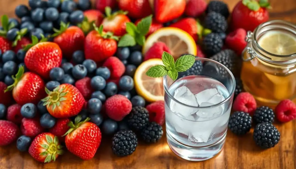 Berry Accomplished Mocktail ingredients