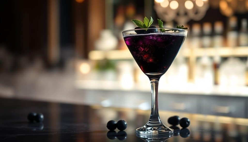 Black Cocktail Recipe mocktail