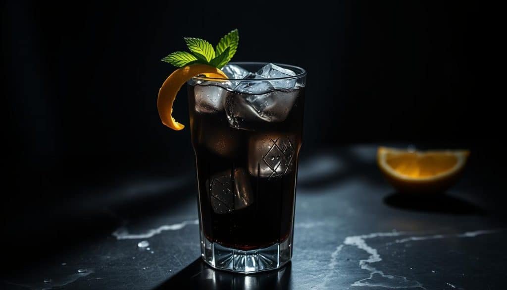 Black Lemonade Mocktail