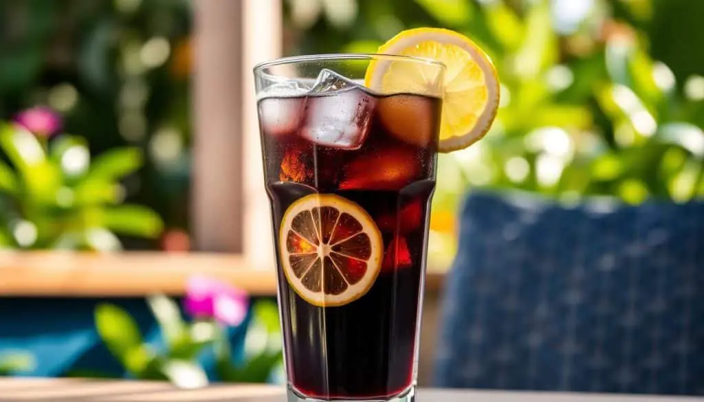 Black Lemonade Mocktail recipe