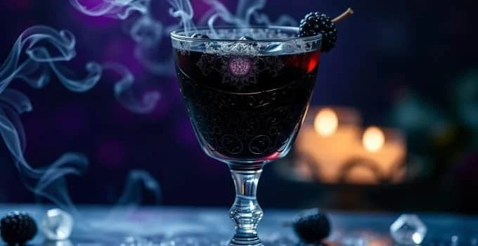 Black Magic Mocktail
