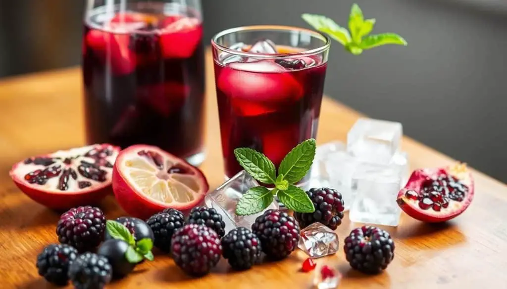 Black Widow Mocktail ingredients