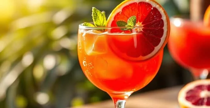 Blood Orange Mocktail