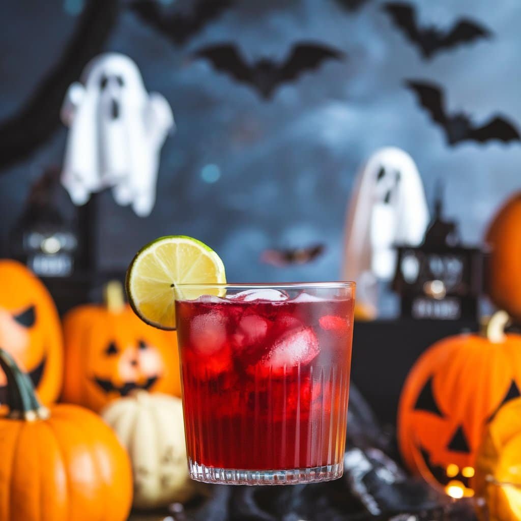 Blood Red Velvet Mocktail