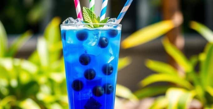 Blueberry Bright Mocktail