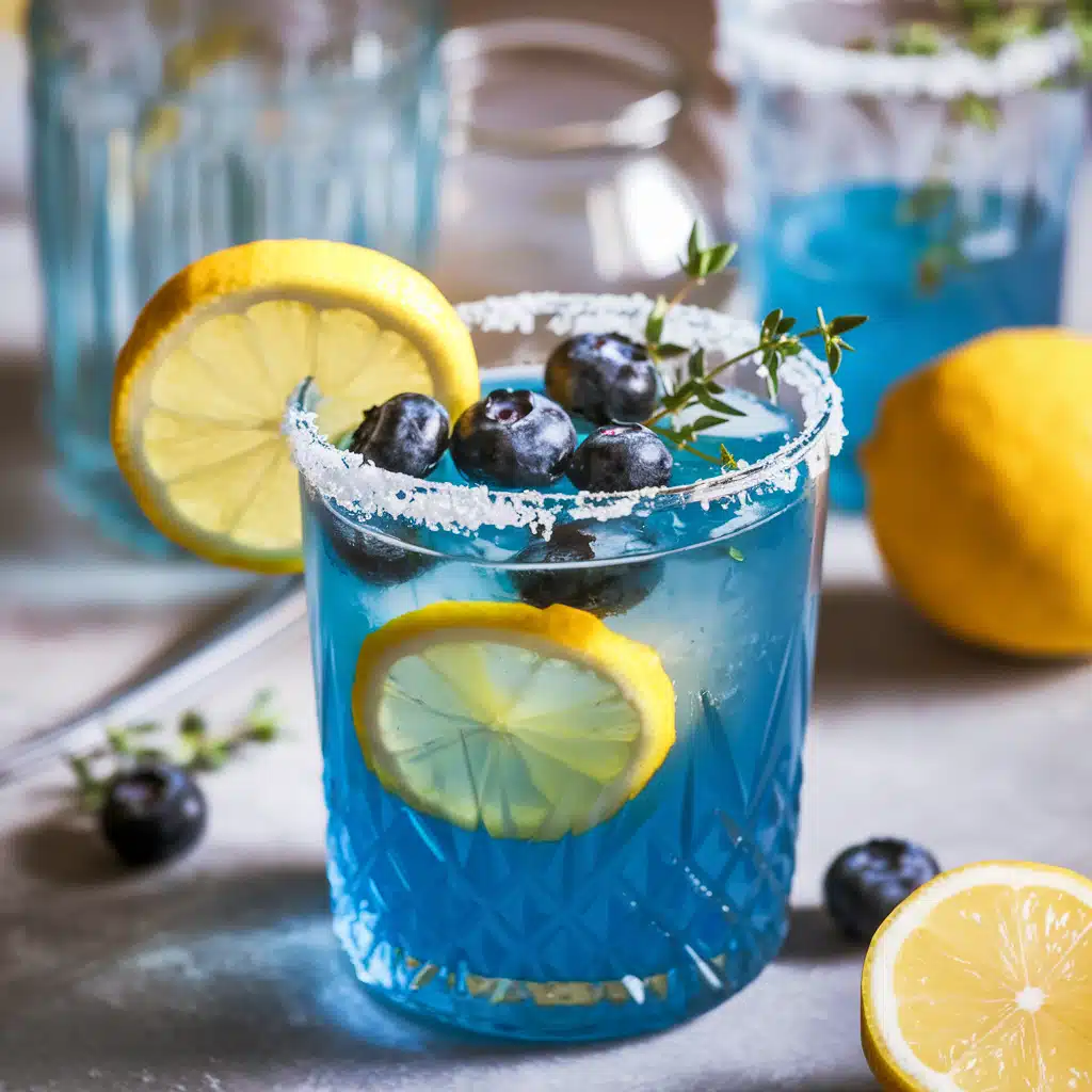 Blueberry Lemon Zest Mocktail
