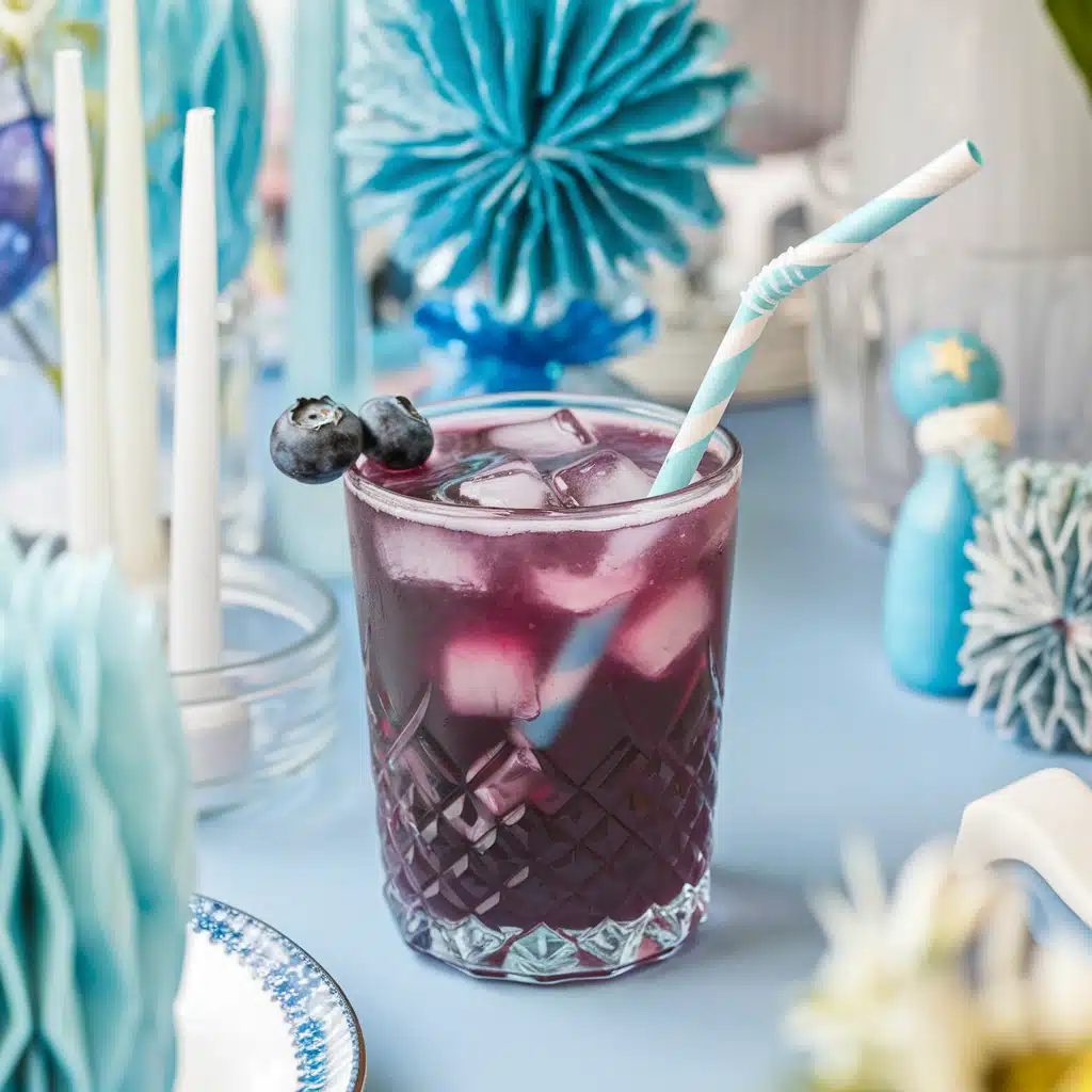 Blueberry Stork Mocktail