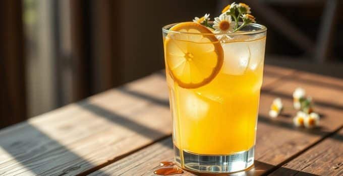 Chamomile Honey Mocktail