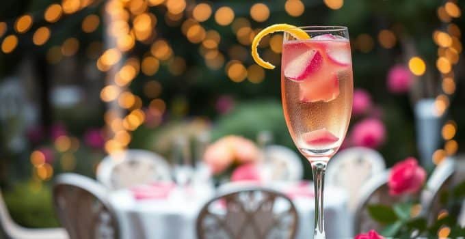 Champagne Rose Mocktail