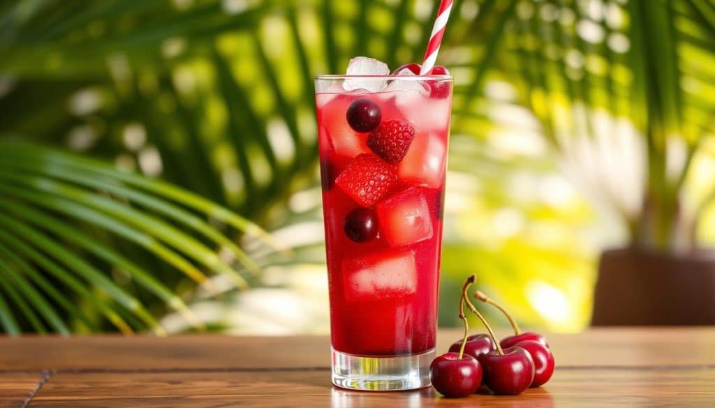 Cherry Berry Mocktail