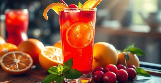 Cherry Citrus Celebration Mocktail
