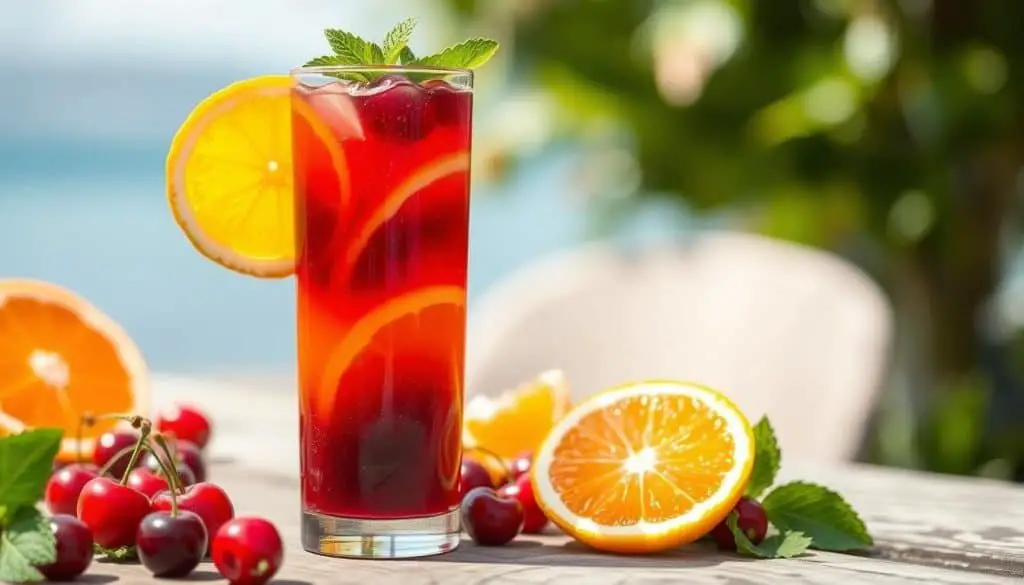 Cherry Citrus Twist Mocktail