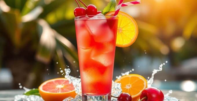 Cherry Citrus Twist Mocktail