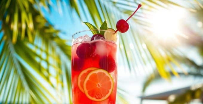 Cherry Lime Mocktail