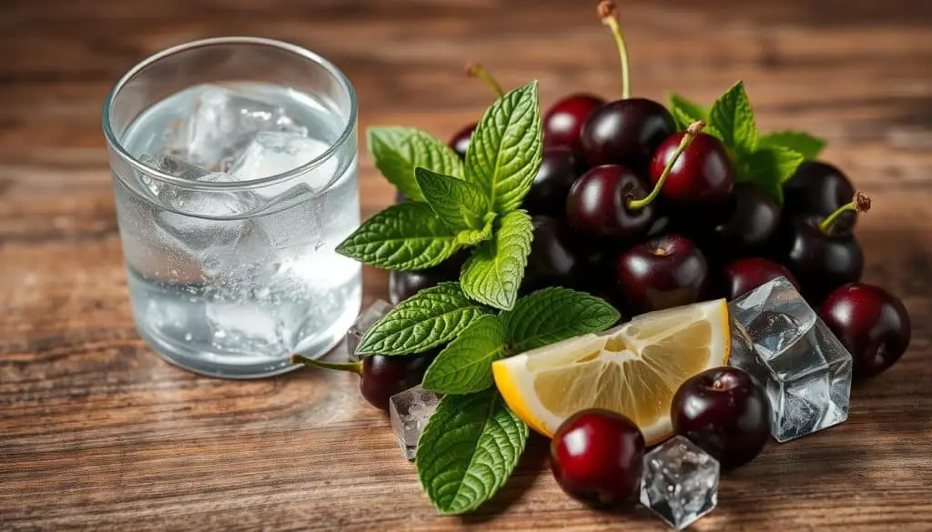 Cherry mocktail ingredients