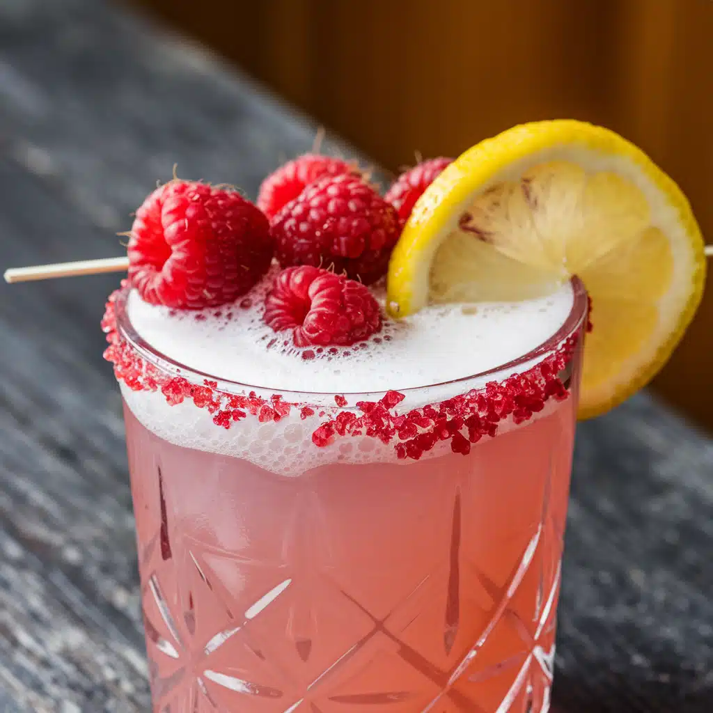 Clover Club Mocktail