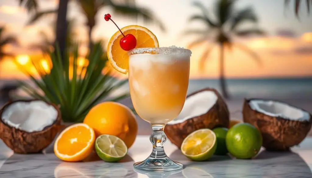 Coconut Citrus Cooler Mocktail for special occasions