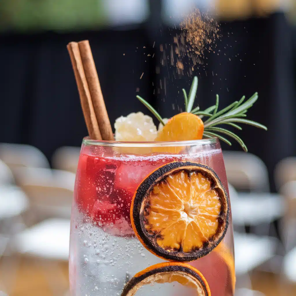 Cranberry Citrus Splash Mocktail