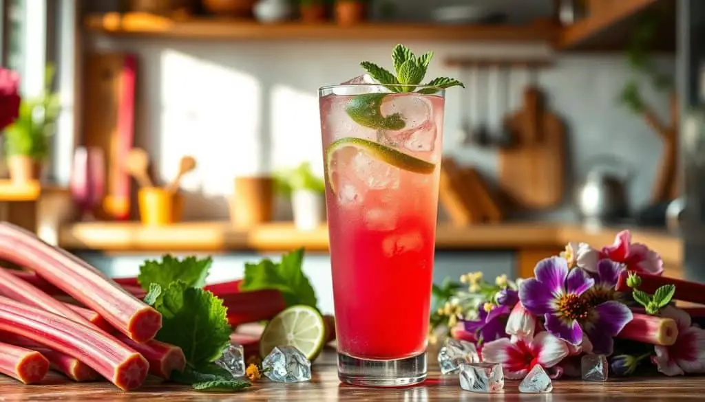Creative Twists on the Rhubarb Cooler Mocktail