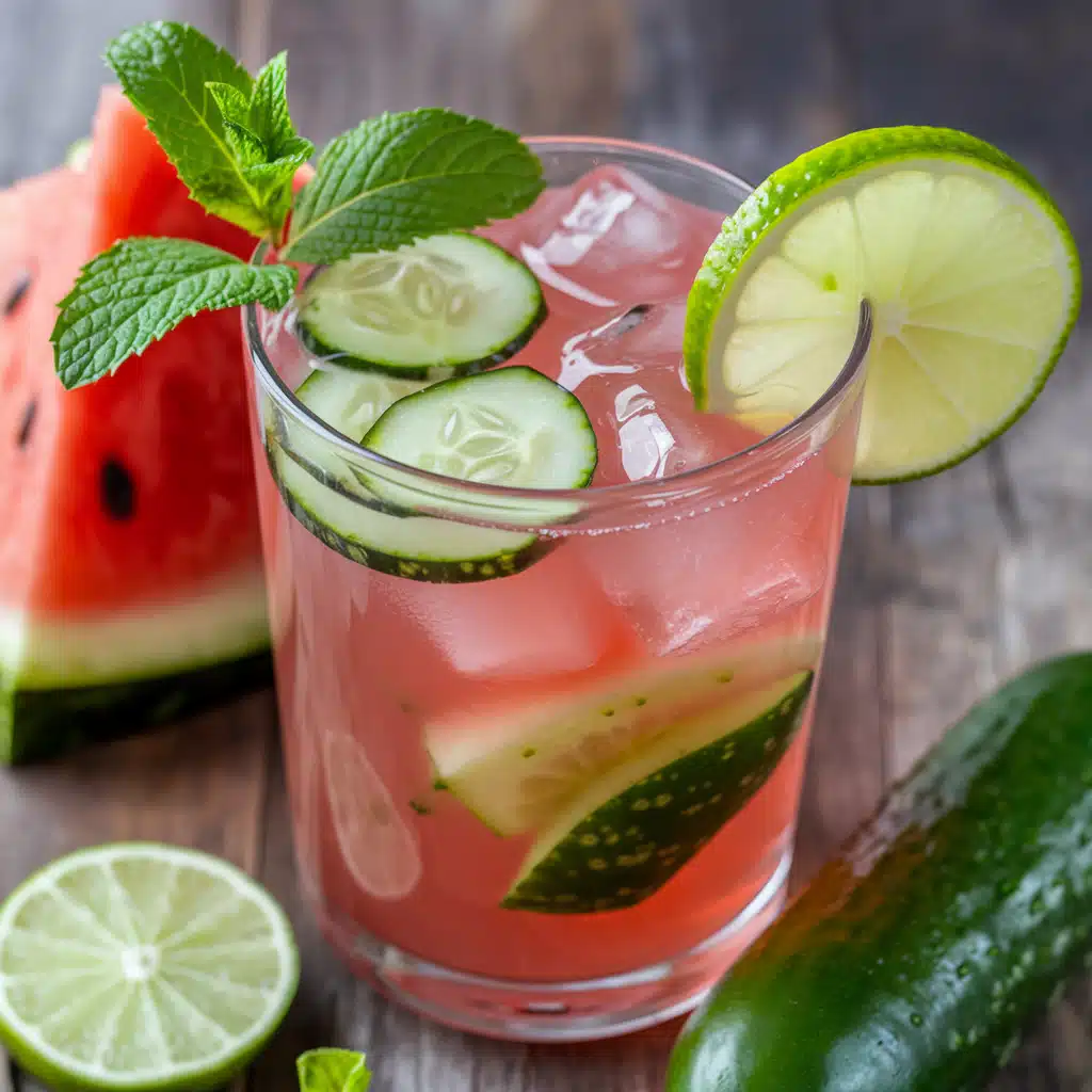 Cucumber Watermelon Mocktail