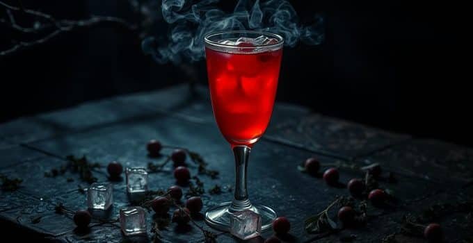 Cursed Cranberry Mocktail