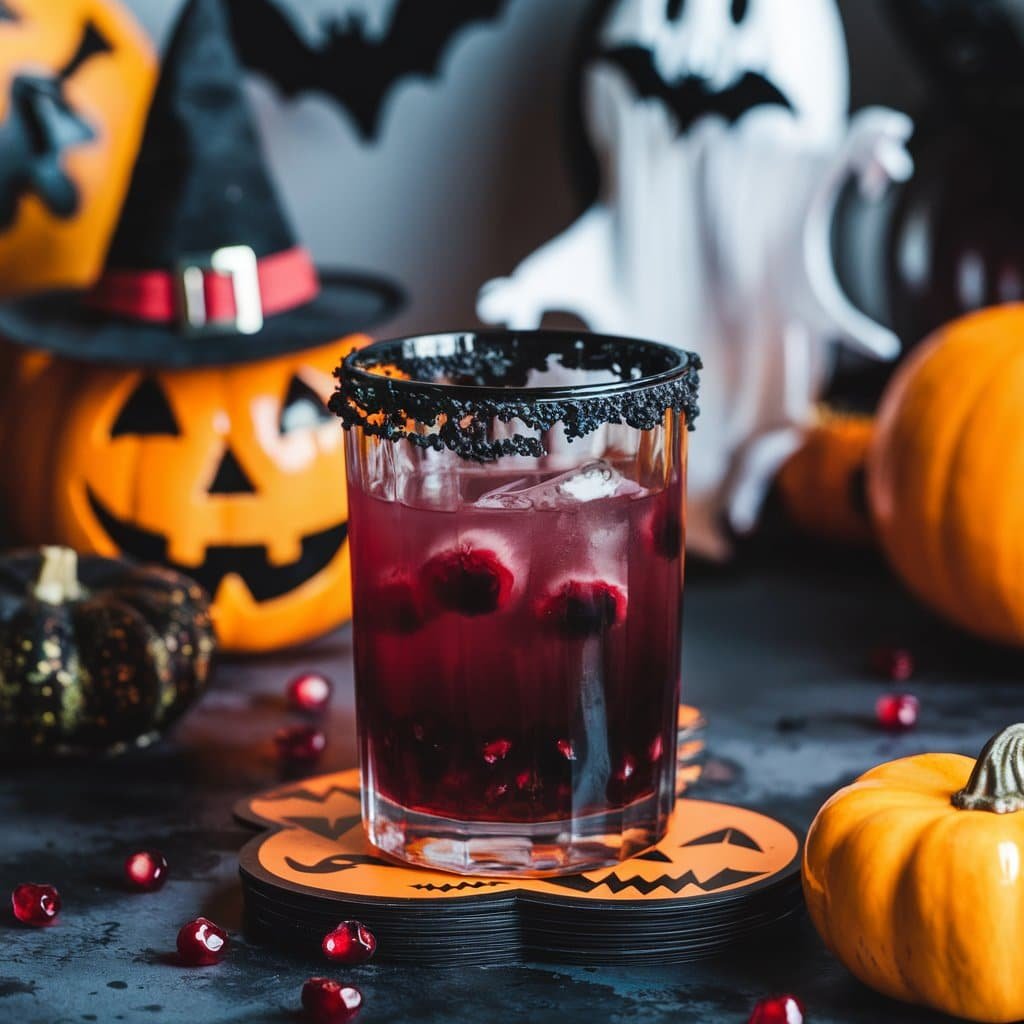 Dark Cherry Mocktail